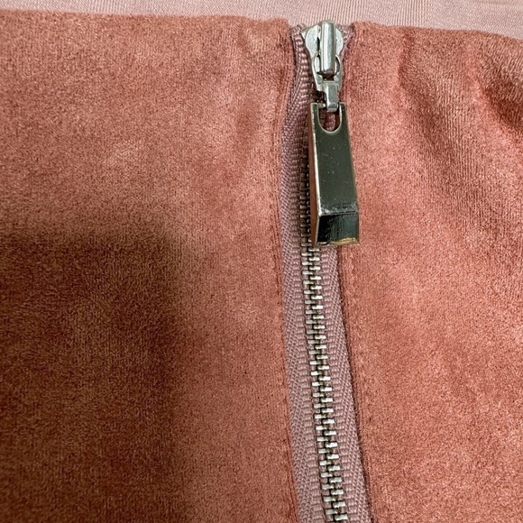 B x Runway Faux Suede Tube Crop Top - Picture 9 of 12